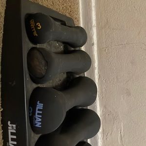 Black Jillian dumbbells